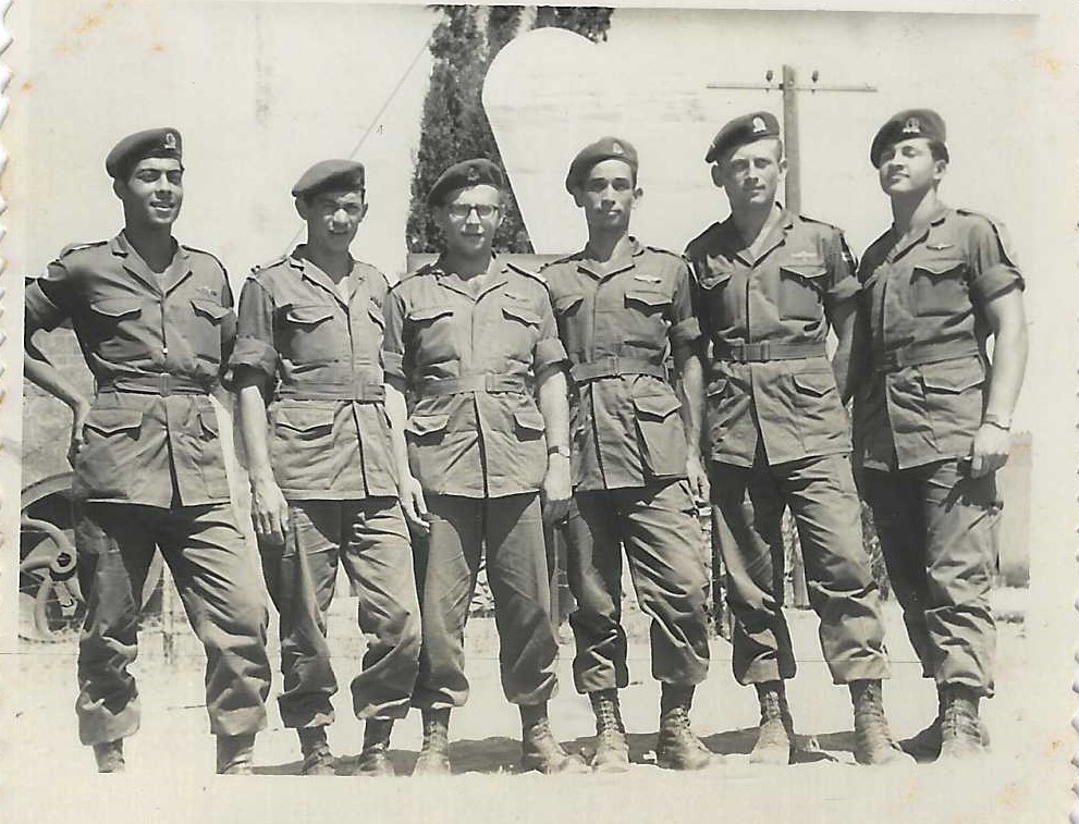 Jean with The Fellow Paratroopers