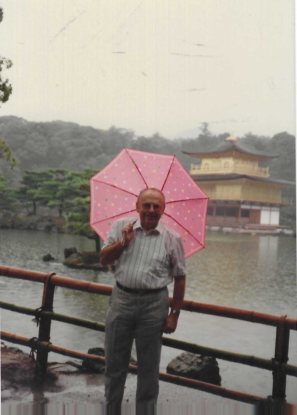 Jean with Umbrella Bangkok 1988