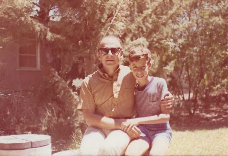 Jean  Visiting Dani at Kibbutz Ein Hashofet Summer Camp 1969