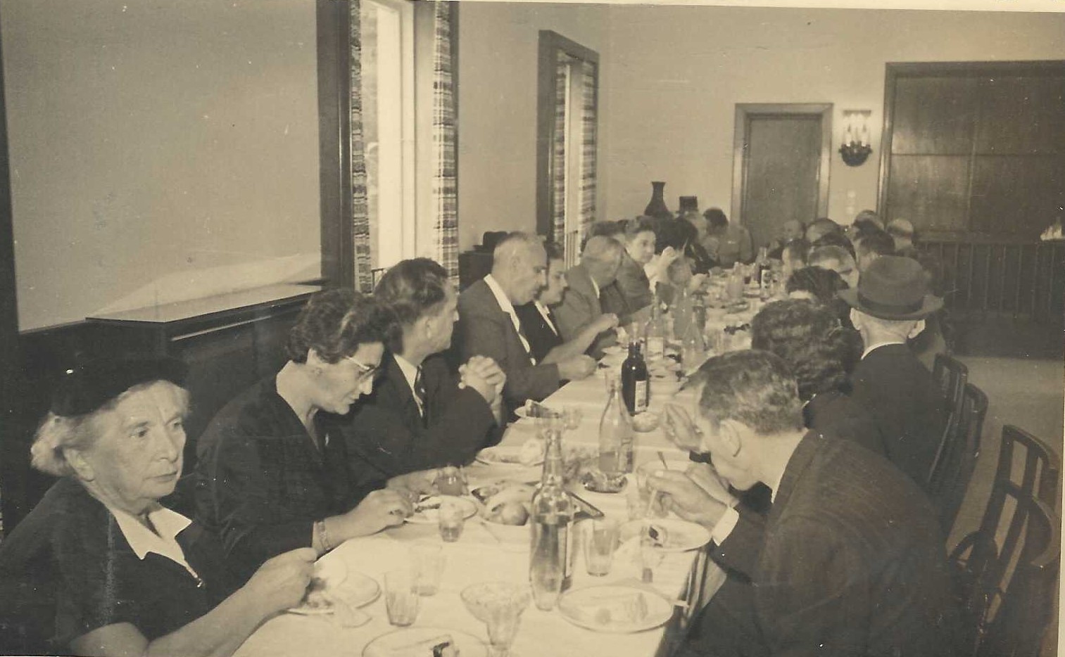 Dan's Brith Another Table with Guests  08.11.1956