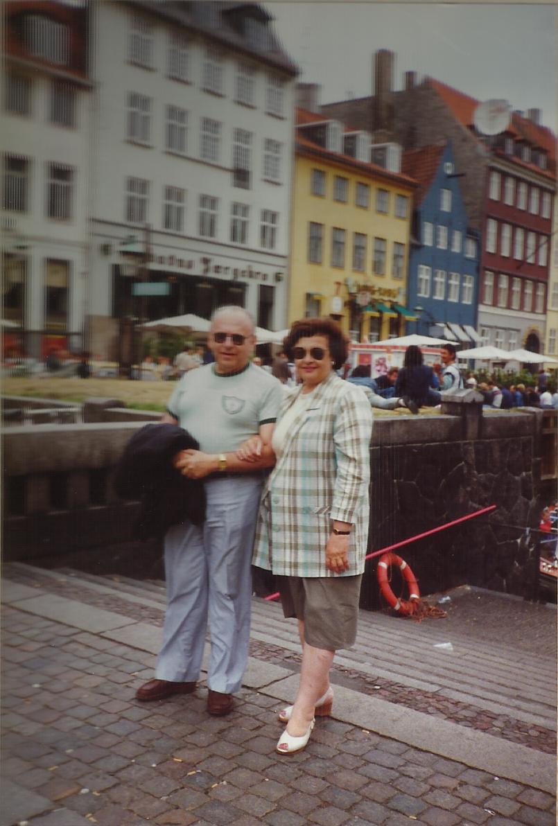 Jean and Clarice in Copenhagen